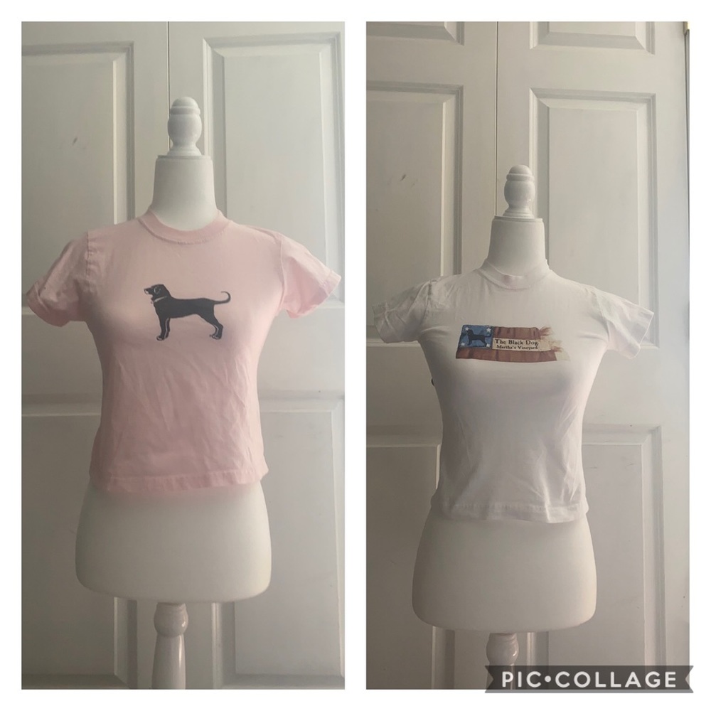 BUNDLE!!! 2 (kids S/XS) The Black Dog shirts!